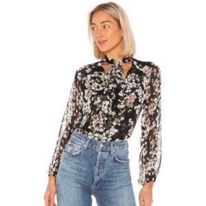 Misa Los Angeles Patia Floral Blouse.